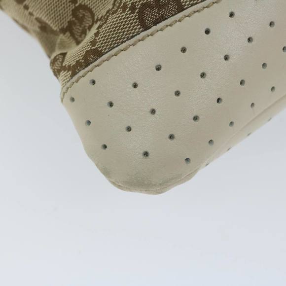 GUCCI GG Canvas Shoulder Bag Beige 145857 Auth 61246 - Picture 15 of 16